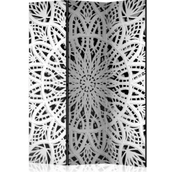 135x172 cm Paravent in Weiß & Schwarz - Wihelpa^Wohnen Online