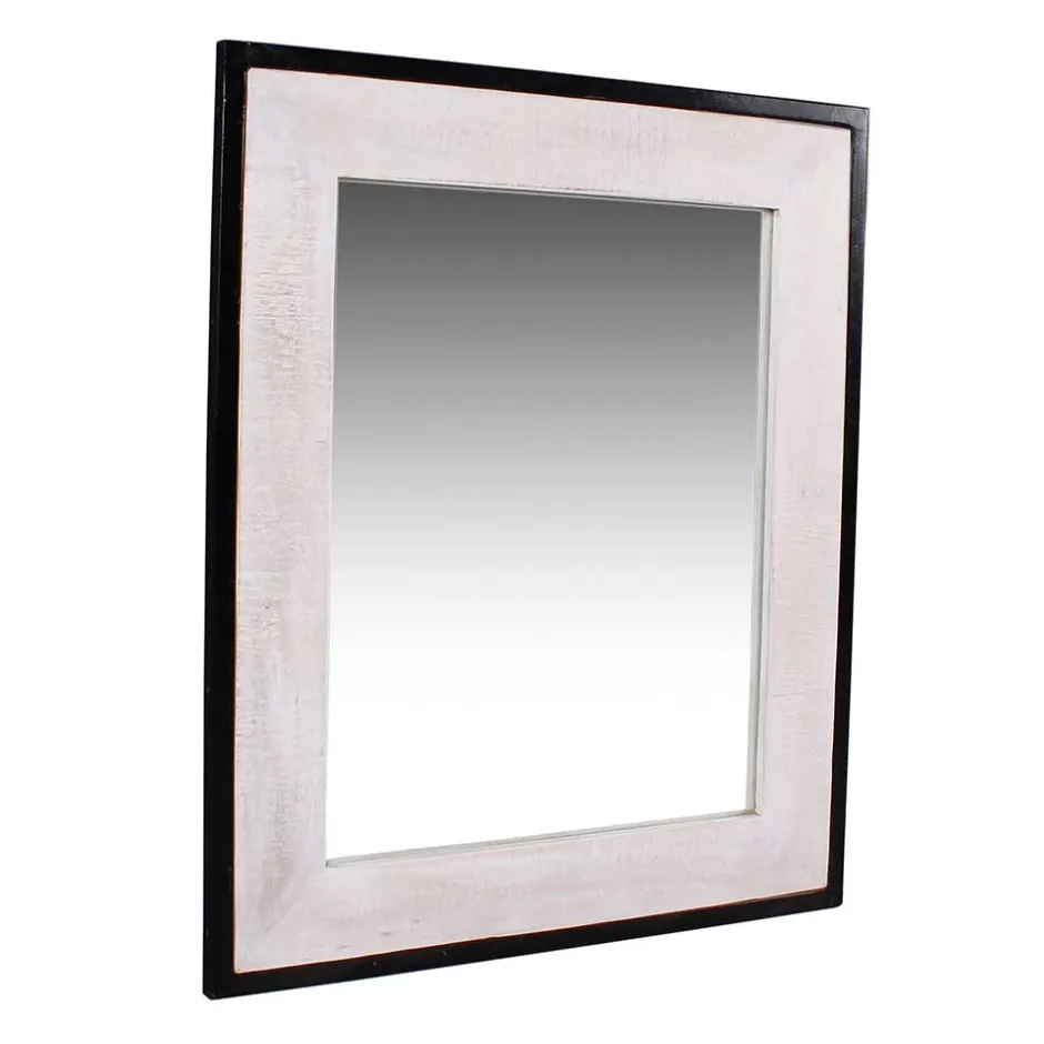 Wohnen 82x92 cm Spiegel mit doppeltem Rahmen - Crenada