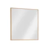 Wohnen 72x72 cm Wandspiegel mit dünnem Rahmen - Mandrey