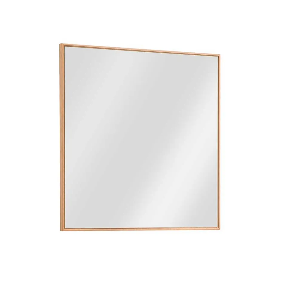 Wohnen 72x72 cm Wandspiegel mit dünnem Rahmen - Mandrey