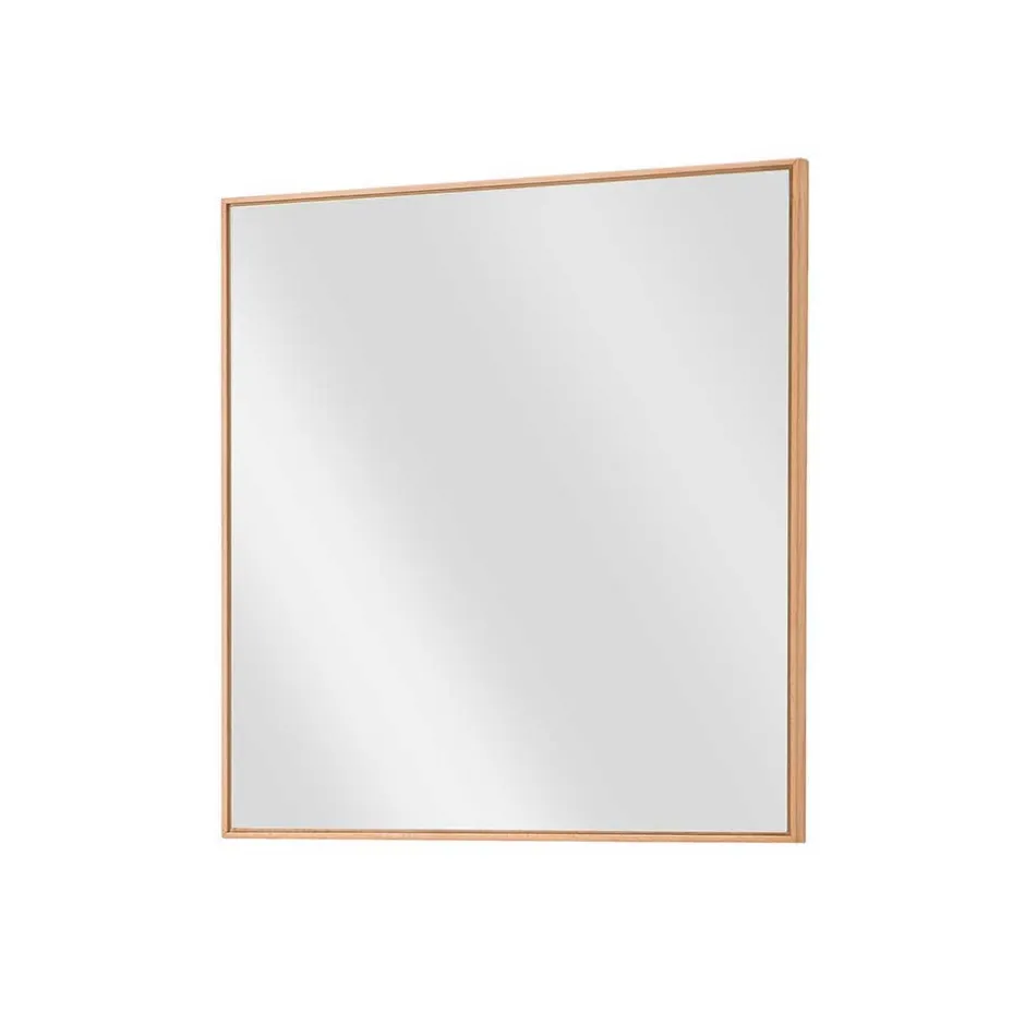 Wohnen 72x72 cm Wandspiegel mit dünnem Rahmen - Mandrey
