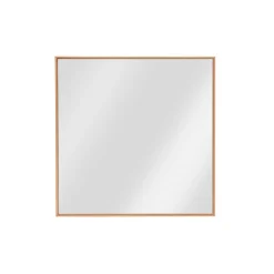 Wohnen 72x72 cm Wandspiegel mit dünnem Rahmen - Mandrey