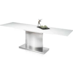 Wohnen 260x90 Esszimmer Glastisch mit Säulengestell - Anin