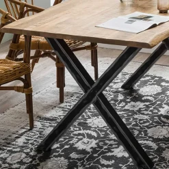 160x85 Esszimmertisch aus Mangoholz - Bastiono^Wohnen Sale