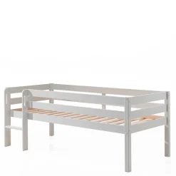 90x200 Hochbett in Weiß - 83 cm hoch - Renema^Wohnen Sale