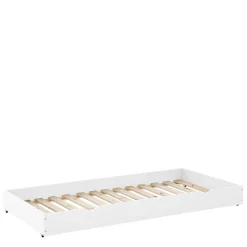 Kinder Wohnen 90x200 Kinder Etagenbett in Weiß - Carona