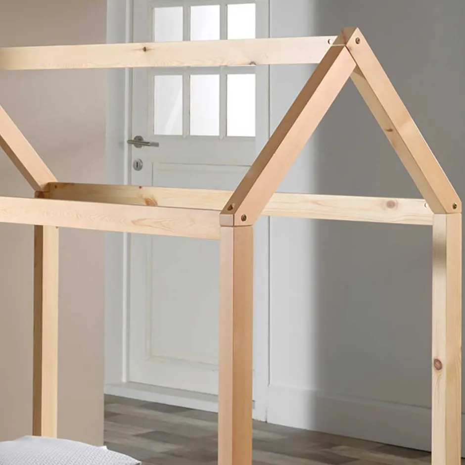 Kinder Wohnen 70x140 Kinderbett mit niedriger Liegehöhe - Colinax