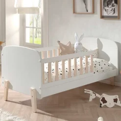 Kinder Wohnen 70x140 Kinderbett mit Rausfall Schutz - Mael