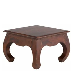 60x60 oder 110x60 Opiumtisch aus Akazie Braun - Gorges^Wohnen New