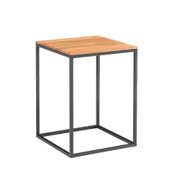 Wohnen 40x40 Quadrat Beistelltisch in 2 Höhen - Yuri