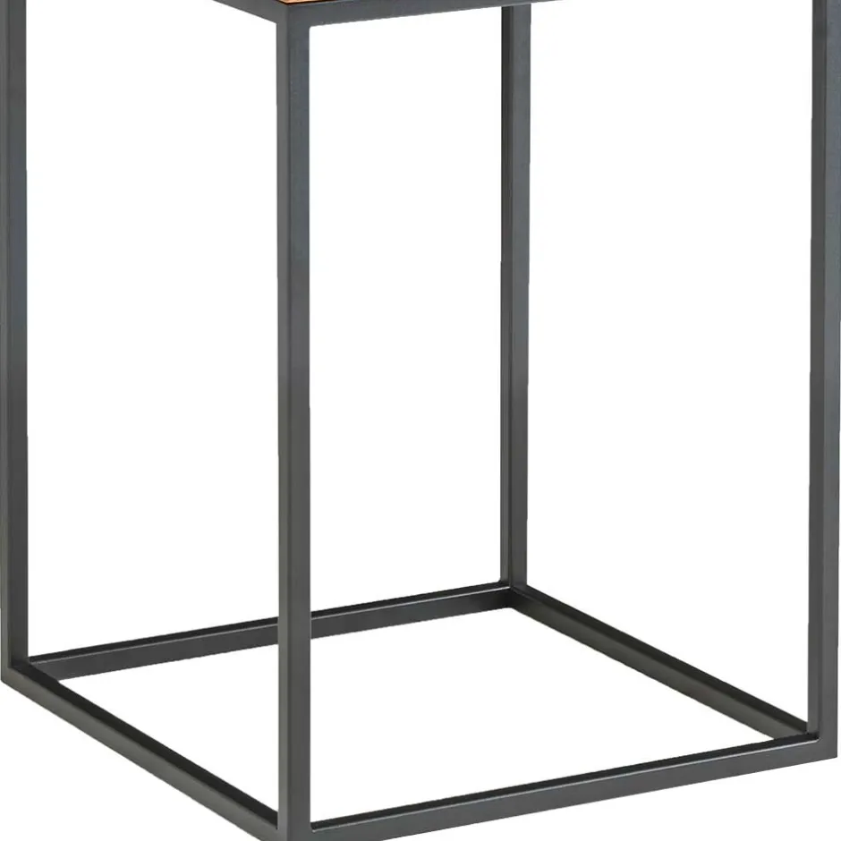 Wohnen 40x40 Quadrat Beistelltisch in 2 Höhen - Yuri