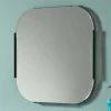 Wohnen 61x61 Quadrat Spiegel mit abgerundeten Ecken - Rodyris