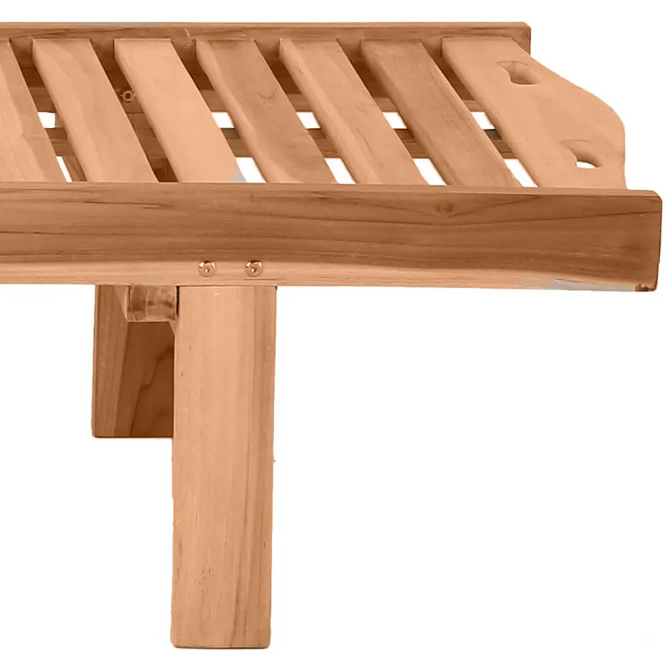 Wohnen 65x200 Rollliege mit verstellbarem Kopfteil - Klahuma