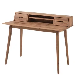 Kinder Wohnen 110x58 Schreibtisch Sekretär aus Holz - Eyes
