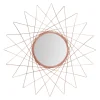 Wohnen 79x79 Spiegel mit Sternrahmen filigran - Reesa