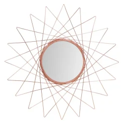 Wohnen 79x79 Spiegel mit Sternrahmen filigran - Reesa