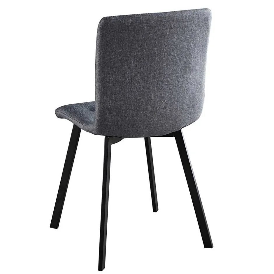 160x90 Tisch mit X-Füßen & Stühle - Zandras (fünfteilig)^Wohnen Outlet