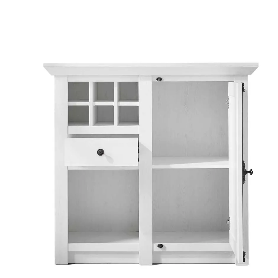 105x100 Touchwood Schrank in Weiß - Chelles^Wohnen Hot