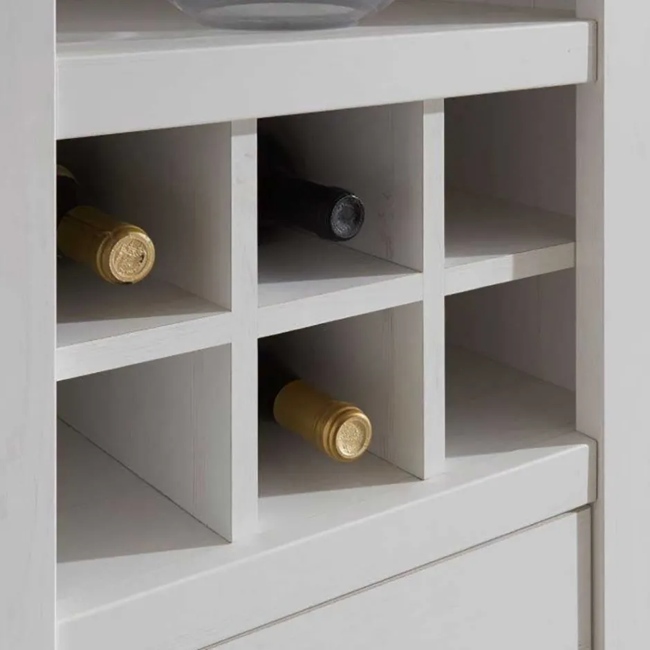 105x100 Touchwood Schrank in Weiß - Chelles^Wohnen Hot