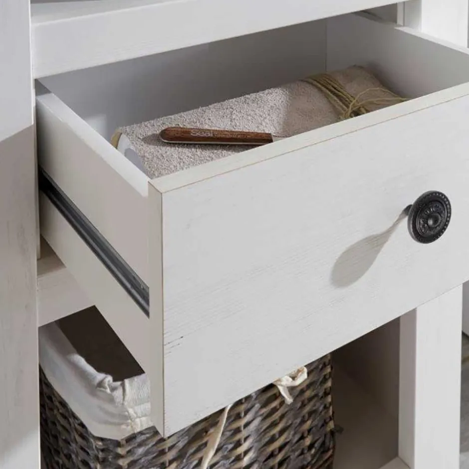 105x100 Touchwood Schrank in Weiß - Chelles^Wohnen Hot