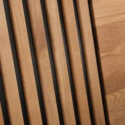 Wohnen 140x200 Wildeiche Bett mit Kufen - Manarola