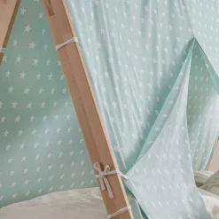 Kinder Wohnen 90x200 Zeltbett bodentief - Rene