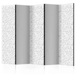 225x172cm Deko-Paravent in Weiß Hellgrau - Mivaldana^Wohnen Online