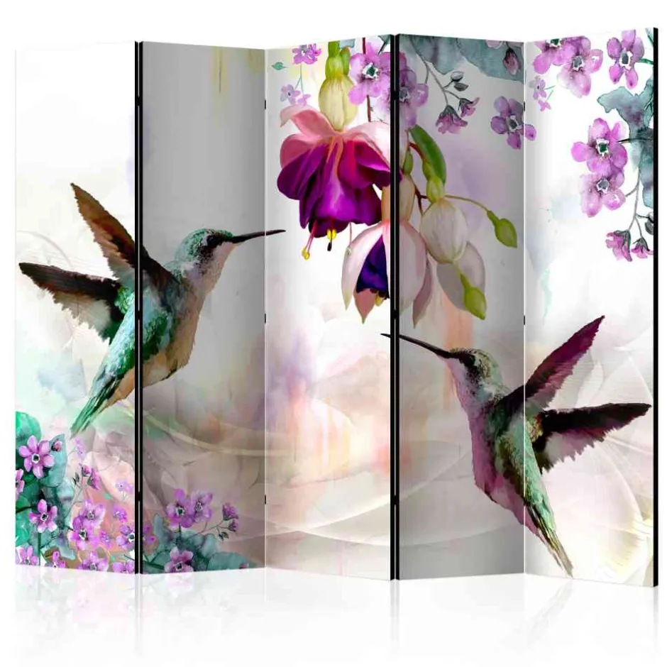 Kinder Wohnen 225x172cm Spanische Wand mit Naturmotiv - Cerbula