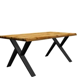 X-Fuß Esszimmertisch aus Eiche massiv - Trapper^Wohnen Best