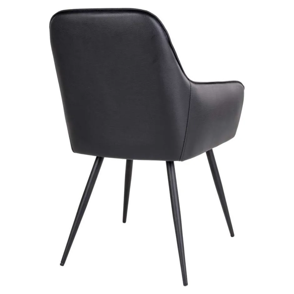 Wohnen X-Fuß Tisch & Armlehnstühle - Gladiore (siebenteilig)