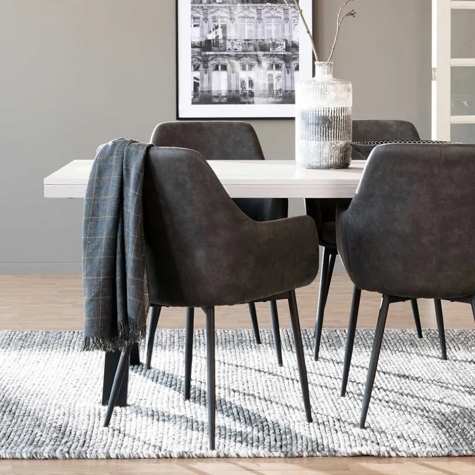 X-Fuß Tisch Essplatz für 6 Personen - Freshna (siebenteilig)^Wohnen Best