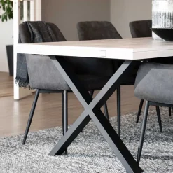 X-Fuß Tisch Essplatz für 6 Personen - Freshna (siebenteilig)^Wohnen Best