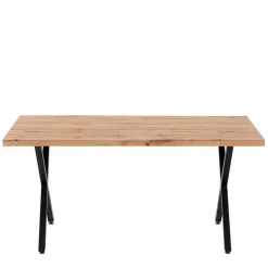 X-Fuß Tischgruppe mit Polsterstühlen - Fanita (fünfteilig)^Wohnen Clearance