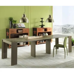 Wohnen XL Tisch Modena in Grau Braun