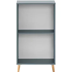 51x93x41 2 Fächer Büroregal in Petrol Blau - Baiamare^Wohnen Online