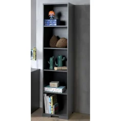 46x196x45 5 Fächer Regal in Anthrazit - Navlius^Wohnen Hot