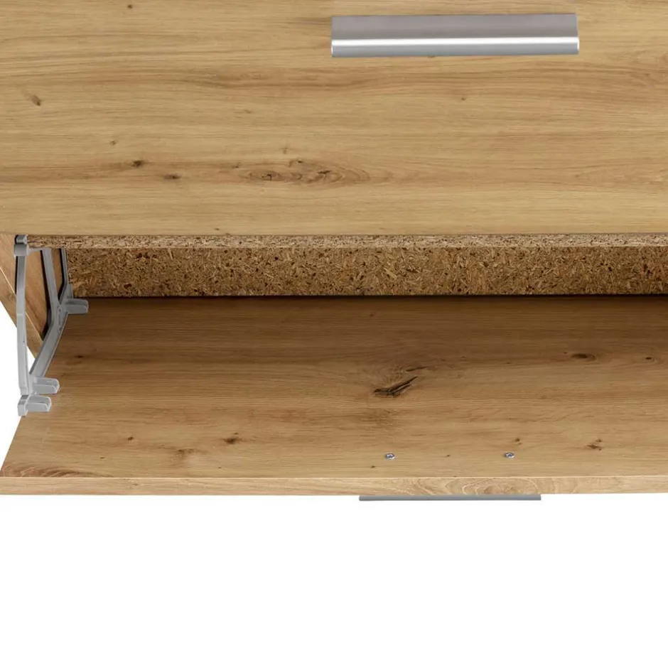 Wohnen 55x157x21 4 Klappen Schuhschrank modern - Atia