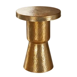 Wohnen 43x59x43 Alu Beistelltisch handgearbeitet - Dresconio