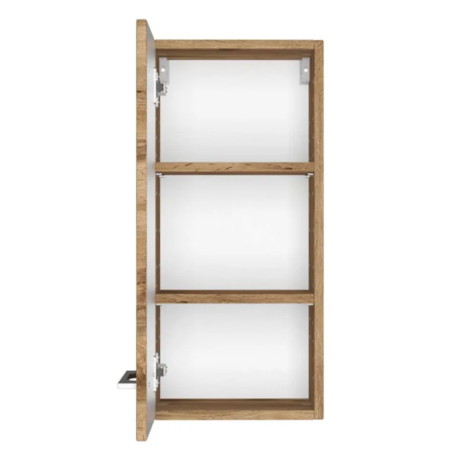 30x64x20 Bad Hängeschrank mit Metallgriff - Lemnas^Wohnen Online