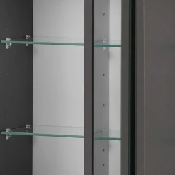 Wohnen 80x64x20 Bad Hängeschrank mit Spiegeltüren - Dastroz