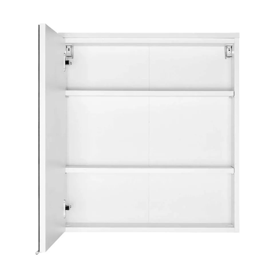Wohnen 60x66x20 Bad Spiegelschrank mit einer Tür - Vohdan
