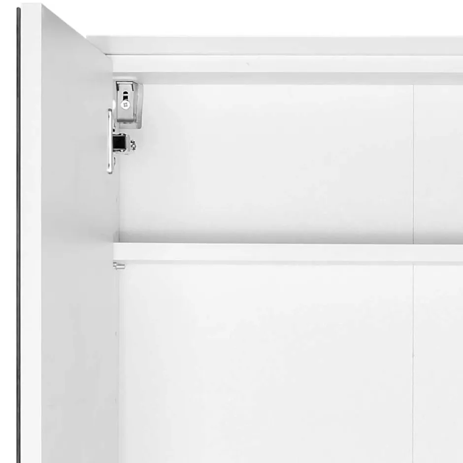 Wohnen 60x66x20 Bad Spiegelschrank mit einer Tür - Vohdan