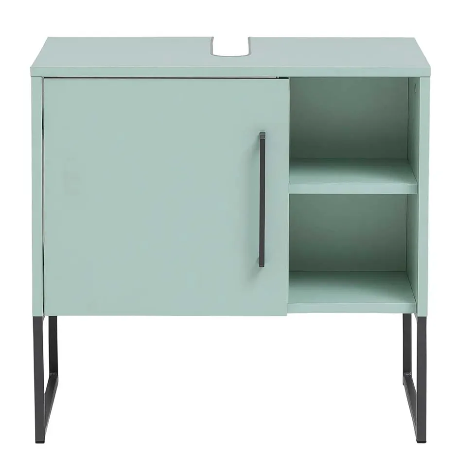 61x60x33 Bad Waschbeckenschrank aus in Mint - Esdrus^Wohnen Hot