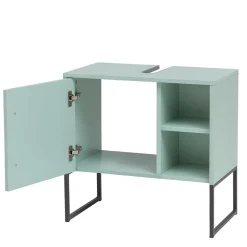61x60x33 Bad Waschbeckenschrank aus in Mint - Esdrus^Wohnen Hot