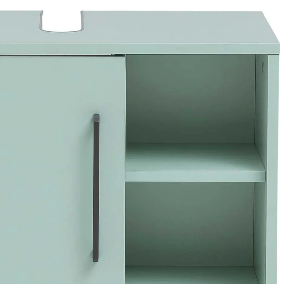 61x60x33 Bad Waschbeckenschrank aus in Mint - Esdrus^Wohnen Hot