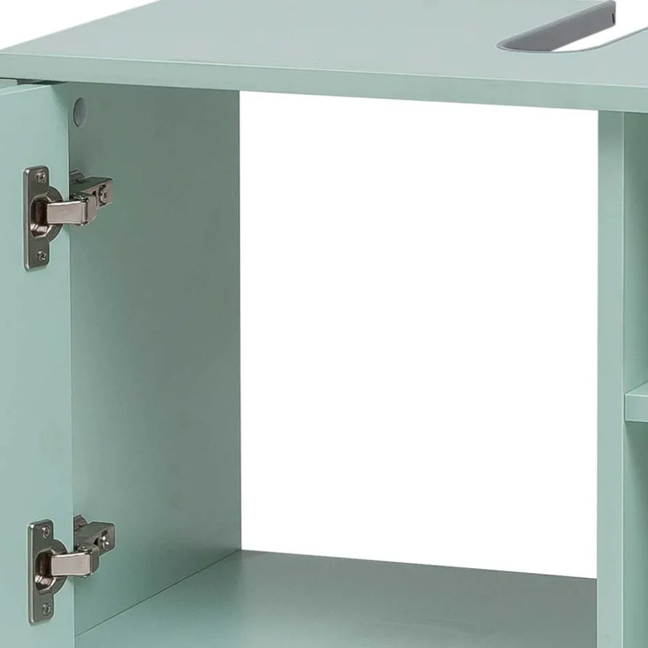 61x60x33 Bad Waschbeckenschrank aus in Mint - Esdrus^Wohnen Hot