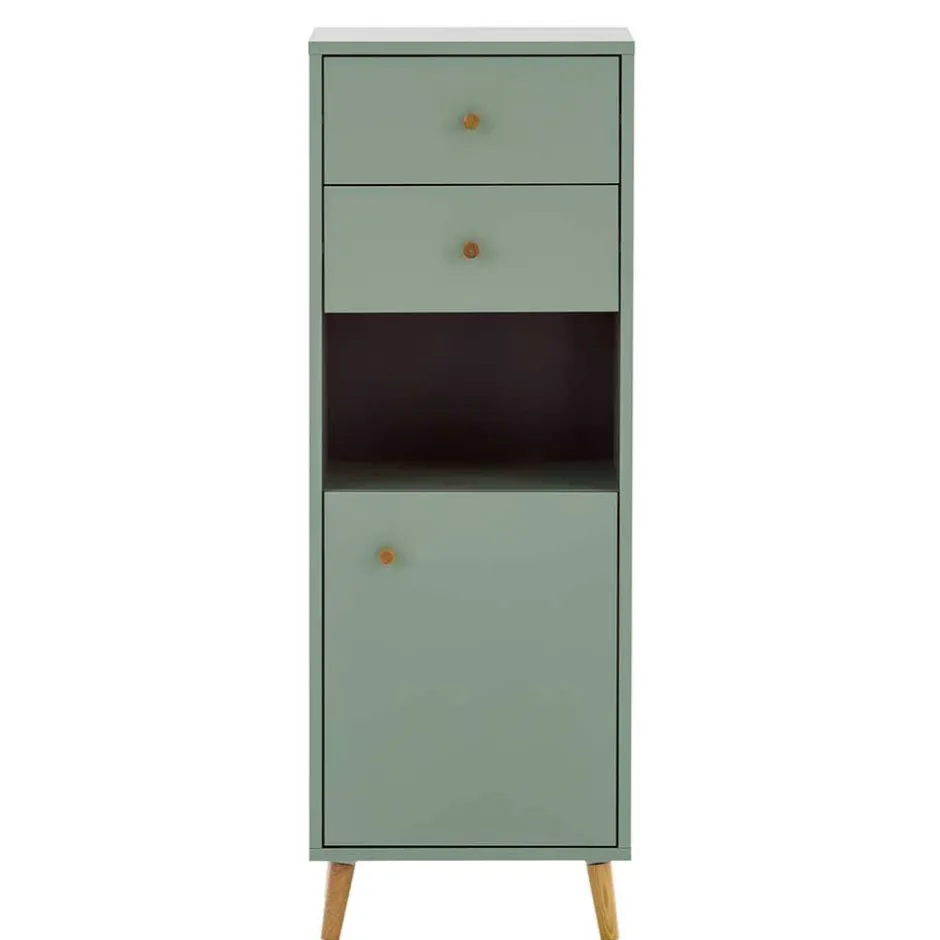 41x114x33 Badschrank im Skandinavischen Stil - Vereny^Wohnen Online