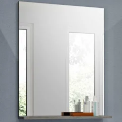 Wohnen 60x79x19 Badspiegel mit Ablage in Grau - Nancys