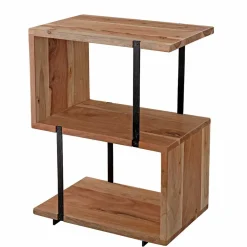Wohnen 45x60x30 Beistelltisch Regal in Akazie - Matic
