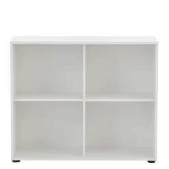 Wohnen 100x84x41 Büro Aktenregal in Weiß - Empire